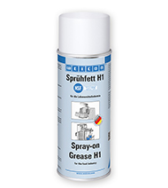 WEICON白色油脂润滑喷剂食品级 WEICON Spray-on Grease H1